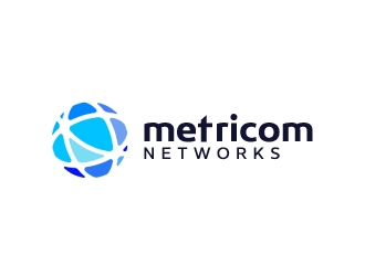 Metricom Networks logo design by nehel