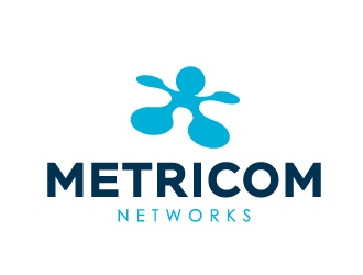 Metricom Networks logo design by Marianne
