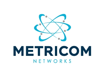 Metricom Networks logo design by Marianne