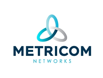 Metricom Networks logo design by Marianne