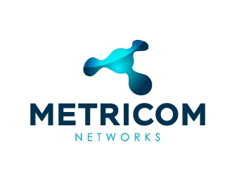 Metricom Networks logo design by Marianne