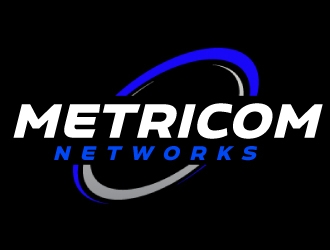Metricom Networks logo design by ElonStark