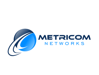 Metricom Networks logo design by serprimero