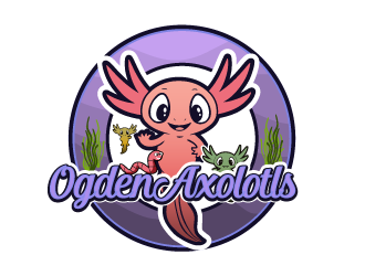Ogden Axolotls logo design by tec343
