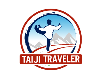 Taiji Traveler logo design by bluespix