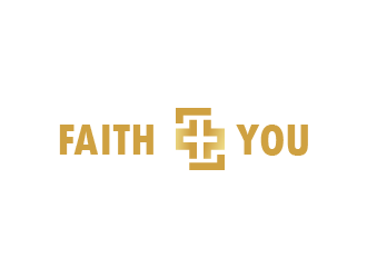 Faith Plus Sign You  logo design by pandasign
