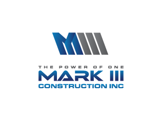 Mark III Consruction Inc logo design by PRN123