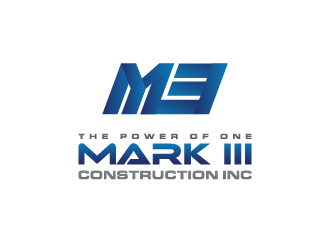 Mark III Consruction Inc logo design by PRN123