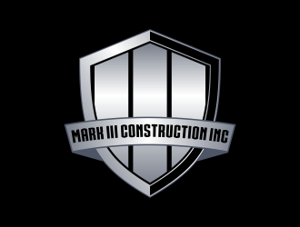 Mark III Consruction Inc logo design by Kruger