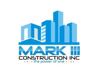 Mark III Consruction Inc logo design by rizuki