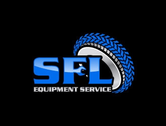 SFL Equipment Service logo design by uttam