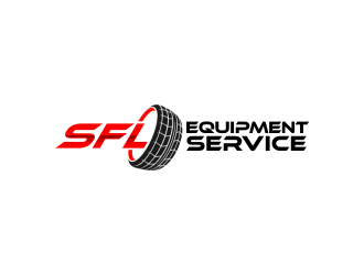SFL Equipment Service logo design by ROSHTEIN