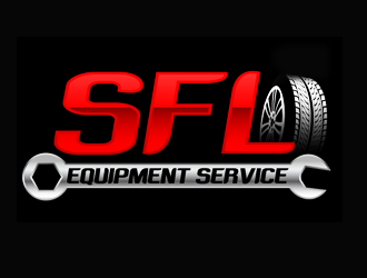 SFL Equipment Service logo design by megalogos