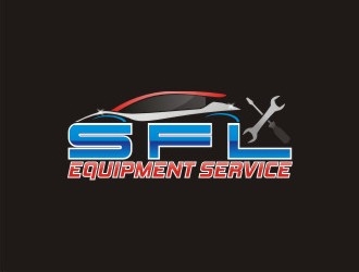 SFL Equipment Service logo design by rizuki