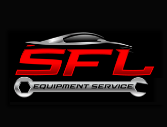 SFL Equipment Service logo design by megalogos