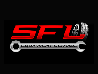 SFL Equipment Service logo design by megalogos
