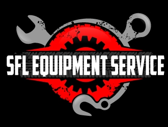 SFL Equipment Service logo design by ElonStark