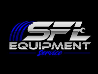 SFL Equipment Service logo design by desynergy