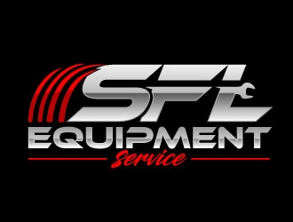 SFL Equipment Service logo design by desynergy