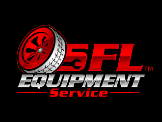 SFL Equipment Service logo design by THOR_