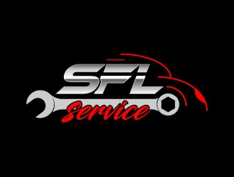 SFL Equipment Service logo design by desynergy