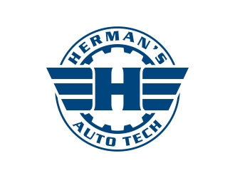 Herman’s Auto Tech  logo design by CreativeKiller