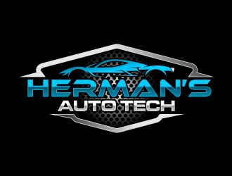 Herman’s Auto Tech  logo design by Cekot_Art