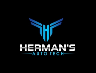 Herman’s Auto Tech  logo design by amazing