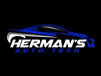 Herman’s Auto Tech  logo design by ElonStark