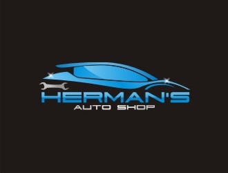Herman’s Auto Tech  logo design by rizuki