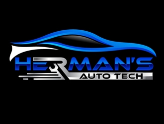 Herman’s Auto Tech  logo design by gogo