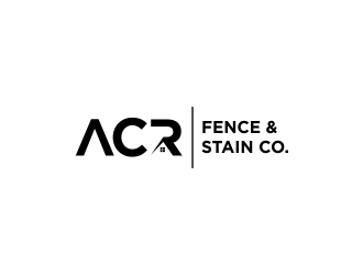 ACR Fence & Stain Co. logo design by afra_art