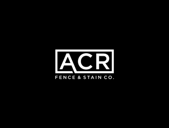 ACR Fence & Stain Co. logo design by ndaru