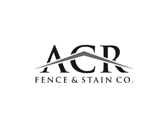 ACR Fence & Stain Co. logo design by ndaru
