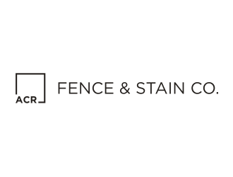 ACR Fence & Stain Co. logo design by superiors