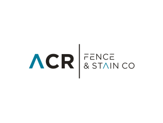 ACR Fence & Stain Co. logo design by superiors