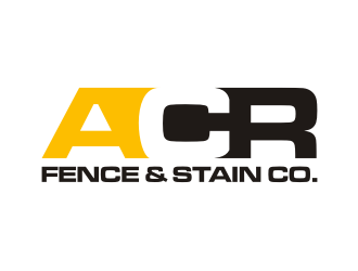 ACR Fence & Stain Co. logo design by rief