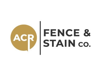 ACR Fence & Stain Co. logo design by akilis13