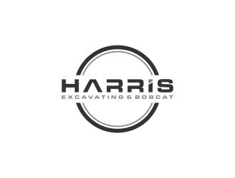 Harris Excavating & Bobcat logo design by bricton
