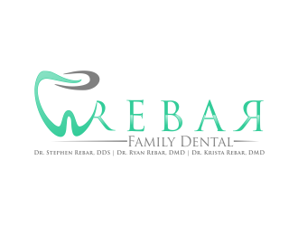 Rebar Family Dental logo design by ROSHTEIN