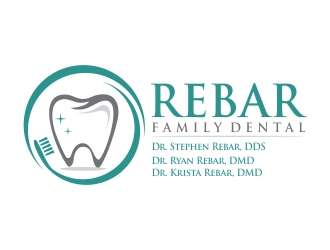 Rebar Family Dental logo design by ruki