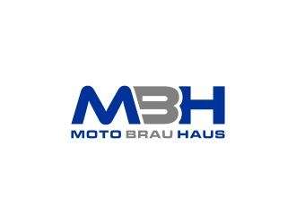 Moto Brau Haus logo design by bricton
