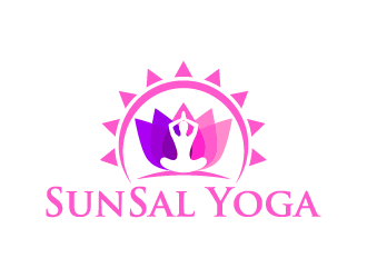 SunSal Yoga  logo design by mhala