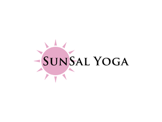SunSal Yoga  logo design by johana