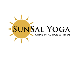 SunSal Yoga  logo design by johana