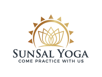 SunSal Yoga  logo design by mhala