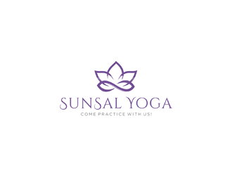 SunSal Yoga  logo design by ndaru
