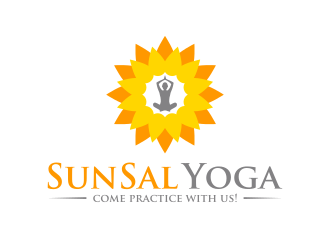 SunSal Yoga  logo design by Dakon