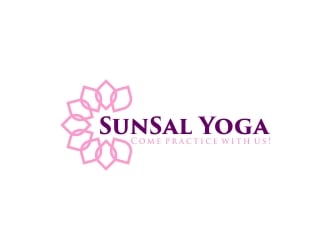 SunSal Yoga  logo design by CreativeKiller