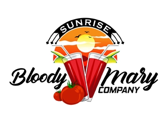 sunrise bloody mary company logo design by DreamLogoDesign